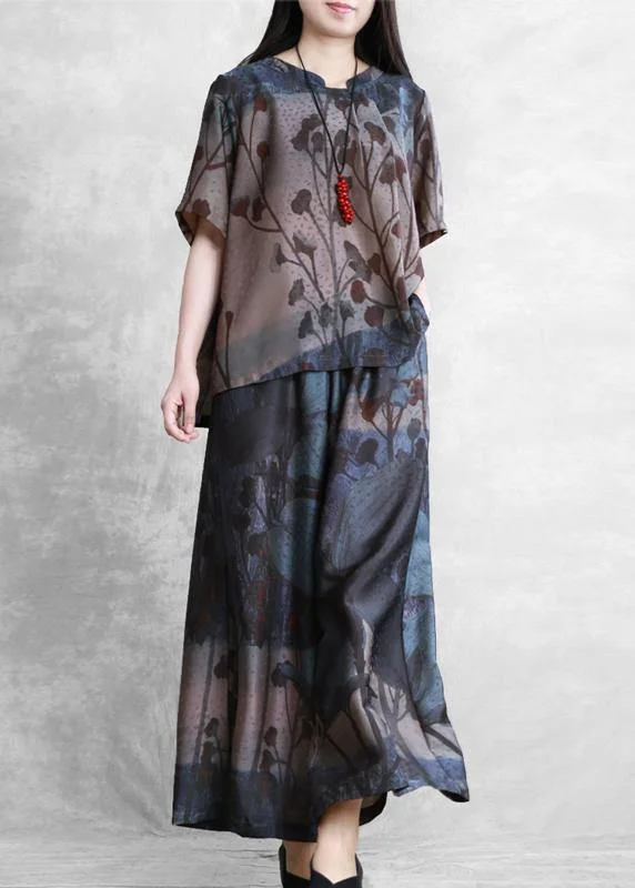 Save Money, Shop Happy!Save Money, Shop Happy!Women's casual two-piece loose-fitting sleeves and wide-leg pants Save Money, Shop Happy!Save Money, Shop Happy!Women's casual two-piece loose-fitting sleeves and wide-leg pants