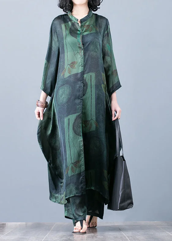 Your Best Deals Are Here!Your Best Deals Are Here!2025 thin green print chiffon wide-leg pants two-piece suit Your Best Deals Are Here!Your Best Deals Are Here!2025 thin green print chiffon wide-leg pants two-piece suit