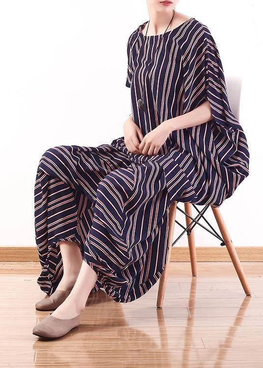 Biggest Sale of the Season!Biggest Sale of the Season!2025 New Stripe Women's Loose Size Bat Sleeve Top Lantern Pants Set in Summer Biggest Sale of the Season!Biggest Sale of the Season!2025 New Stripe Women's Loose Size Bat Sleeve Top Lantern Pants Set in Summer