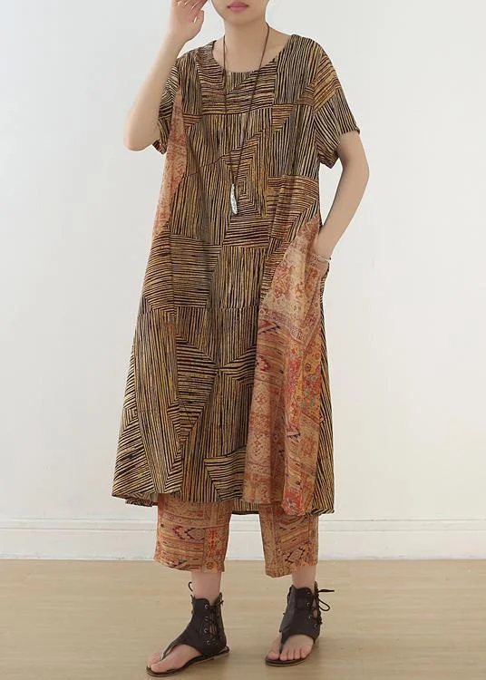 Shop Before It’s Gone!Shop Before It’s Gone!summer yellow linen short sleeve shirt dress with wide leg pants Shop Before It’s Gone!Shop Before It’s Gone!summer yellow linen short sleeve shirt dress with wide leg pants