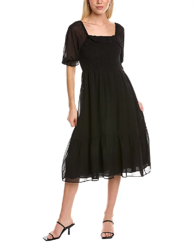 Grab Yours Before It’s Too Late!Grab Yours Before It’s Too Late!1.STATE Smocked Midi Dress Grab Yours Before It’s Too Late!Grab Yours Before It’s Too Late!1.STATE Smocked Midi Dress