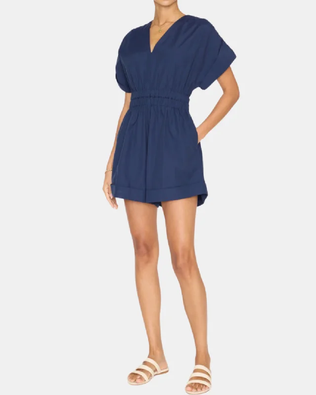 Best Price of the Season!Best Price of the Season!ALESSIA ROMPER IN NAVY
