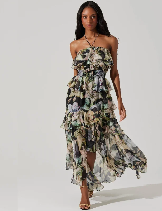 Special Offer – Act Fast!Special Offer – Act Fast!Elena Dress, Black/White Floral