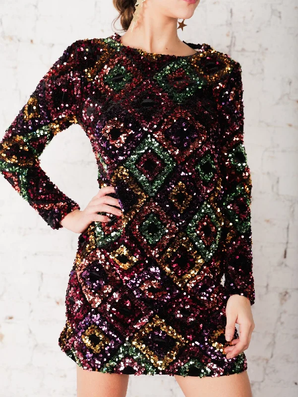 Limited Edition, Limited Price!Limited Edition, Limited Price!Bella Diamond Sequins Dress Limited Edition, Limited Price!Limited Edition, Limited Price!Bella Diamond Sequins Dress