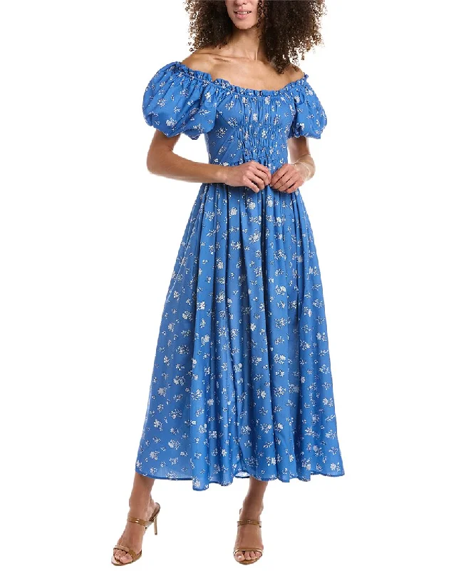 One Day Only – Huge Savings!One Day Only – Huge Savings!Beulah Puff Sleeve Midi Dress One Day Only – Huge Savings!One Day Only – Huge Savings!Beulah Puff Sleeve Midi Dress