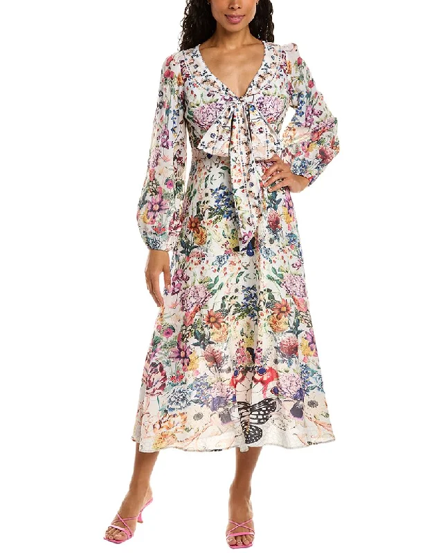 Snag the Best Prices Now!Snag the Best Prices Now!Beulah Tie-Front Midi Dress