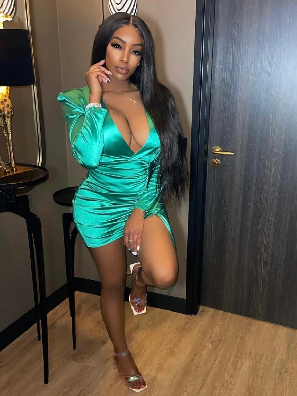 Limited Edition, Limited Price!Limited Edition, Limited Price!CoCo Satin Ruched Dress Limited Edition, Limited Price!Limited Edition, Limited Price!CoCo Satin Ruched Dress