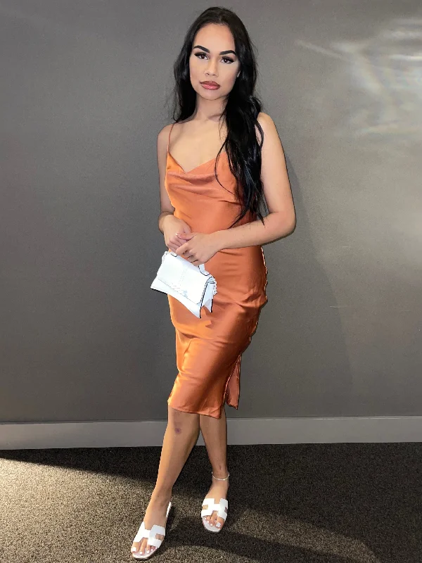 Massive Price Cuts!Massive Price Cuts!Sierra Satin Slip Dress