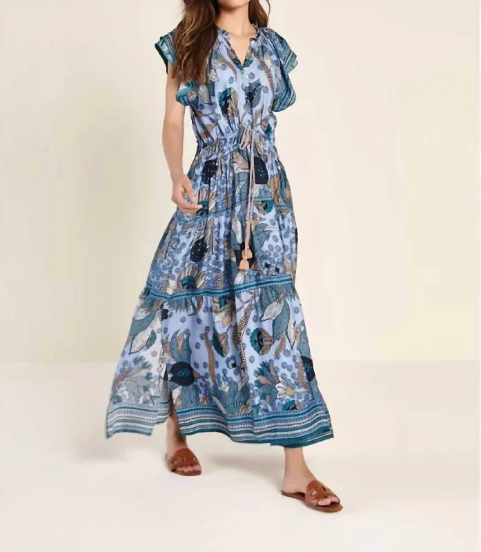 Price Drop Alert!Price Drop Alert!Corinna Midi Dress in Elora Periwinkle