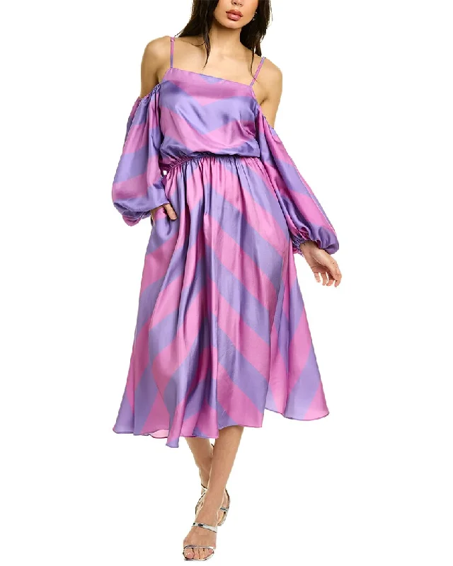 The Best Sale of the Year!The Best Sale of the Year!Cynthia Rowley Off-Shoulder Silk Midi Dress The Best Sale of the Year!The Best Sale of the Year!Cynthia Rowley Off-Shoulder Silk Midi Dress