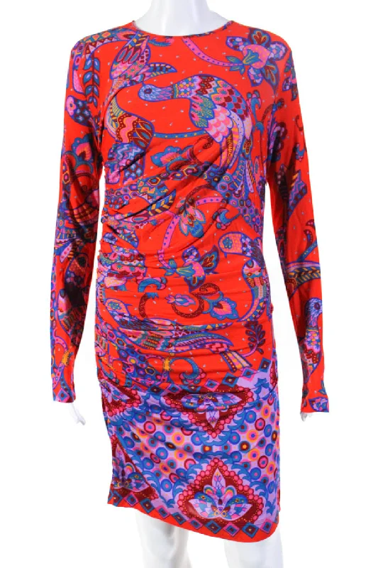 Only a Few Left – Order Now!Only a Few Left – Order Now!Dsquared2 Womens Paisley Mini Dress Orange Only a Few Left – Order Now!Only a Few Left – Order Now!Dsquared2 Womens Paisley Mini Dress Orange