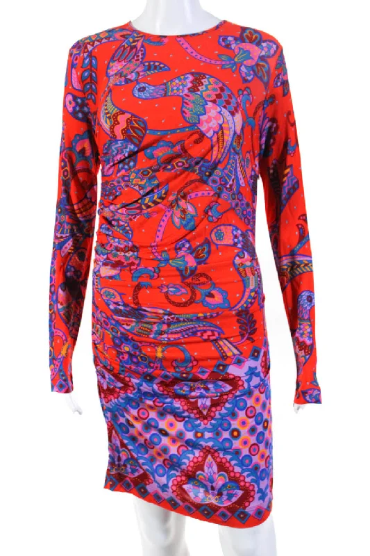 Your Discount is Waiting!Your Discount is Waiting!Dsquared2 Womens Paisley Mini Dress Orange Your Discount is Waiting!Your Discount is Waiting!Dsquared2 Womens Paisley Mini Dress Orange