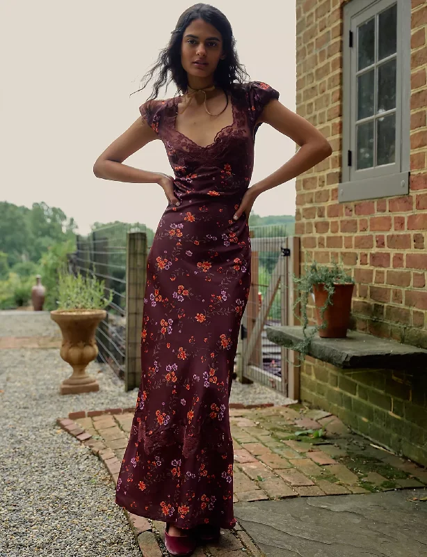 Don't Miss Out!Don't Miss Out!Butterfly Babe Midi, Brown Combo