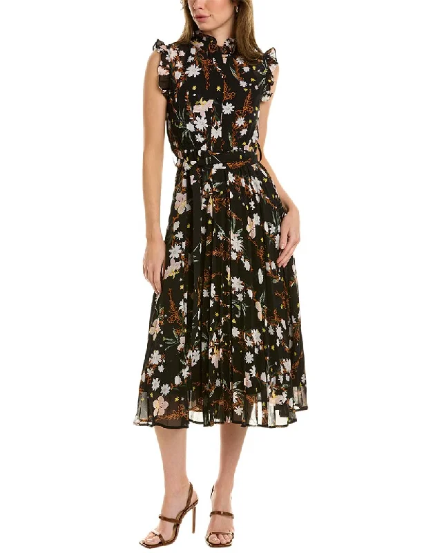 Crazy Discounts Inside!Crazy Discounts Inside!Gracia Pleated Skirt Midi Dress