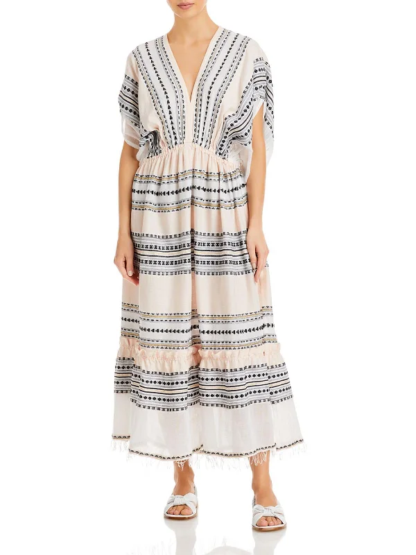 Limited Edition, Limited Price!Limited Edition, Limited Price!Habiba Womens Plunge Printed Midi Dress Limited Edition, Limited Price!Limited Edition, Limited Price!Habiba Womens Plunge Printed Midi Dress