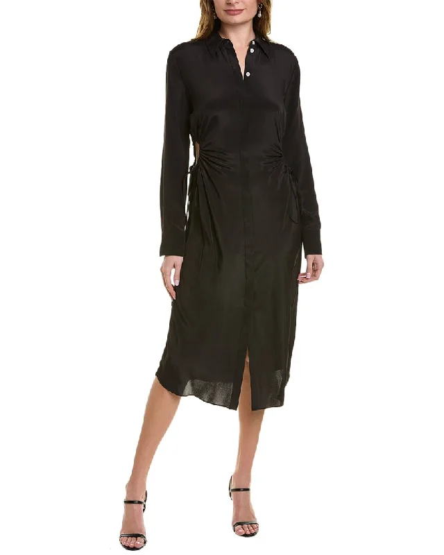 The Best Deals Won’t Wait!The Best Deals Won’t Wait!Halston Pat Silk-Blend Midi Dress The Best Deals Won’t Wait!The Best Deals Won’t Wait!Halston Pat Silk-Blend Midi Dress