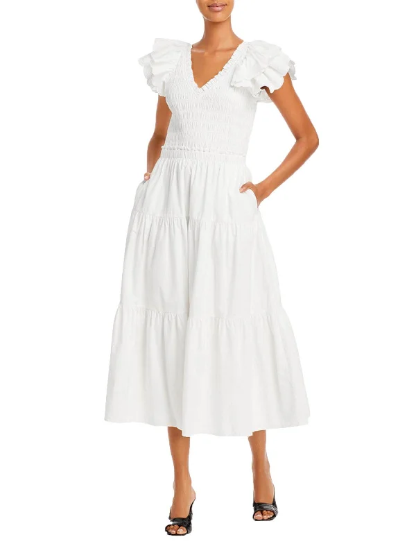 Limited Stock Available!Limited Stock Available!Heidi Womens Cotton Long Midi Dress Limited Stock Available!Limited Stock Available!Heidi Womens Cotton Long Midi Dress