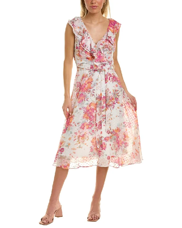 Unmissable Offers Await!Unmissable Offers Await!MAISON TARA Clip Dot Midi Dress