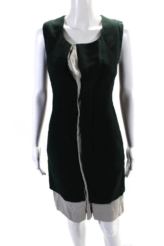 Shop Smart, Save Big!Shop Smart, Save Big!Marni Women's Scoop Neck Sleeveless Color Block A-Line Mini Dress Shop Smart, Save Big!Shop Smart, Save Big!Marni Women's Scoop Neck Sleeveless Color Block A-Line Mini Dress