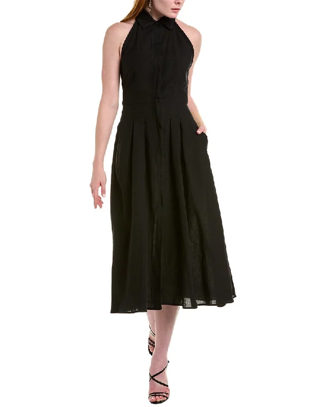 Unlock Huge Savings Now!Unlock Huge Savings Now!Max Mara Caio Linen Midi Dress