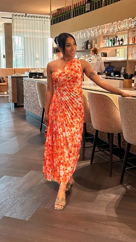 Your Dream Deal is Here!Your Dream Deal is Here!Plisse Cut Out Flower Dress