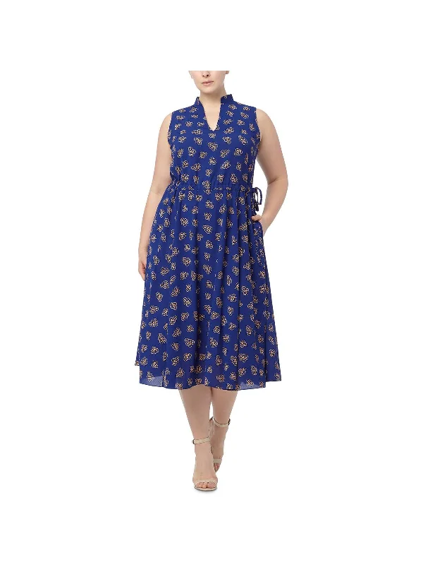 One Click Away from Big Savings!One Click Away from Big Savings!Plus Womens V-Neck Sleeveless Midi Dress One Click Away from Big Savings!One Click Away from Big Savings!Plus Womens V-Neck Sleeveless Midi Dress