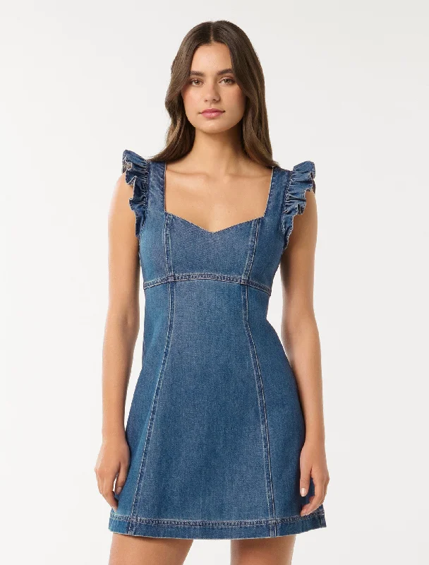 Snag the Best Prices Now!Snag the Best Prices Now!Rose Denim Dress