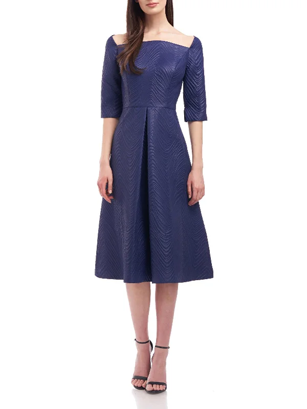 Save Money, Shop Happy!Save Money, Shop Happy!Rylee Womens Coated Knee Midi Dress