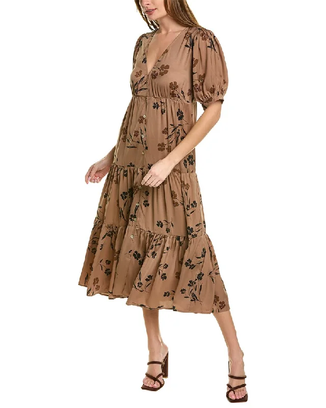Time to Snag a Bargain!Time to Snag a Bargain!Saltwater Luxe Tiered Midi Dress