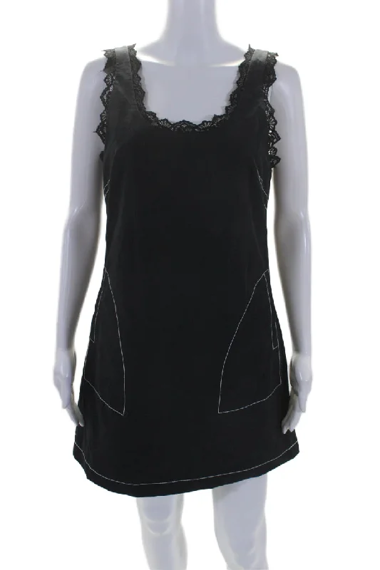 Hot Deals You Can’t Resist!Hot Deals You Can’t Resist!Simkhai Womens Cotton Blend Lace Trim 2 Pocket Sleeveless Mini Dress Navy Hot Deals You Can’t Resist!Hot Deals You Can’t Resist!Simkhai Womens Cotton Blend Lace Trim 2 Pocket Sleeveless Mini Dress Navy