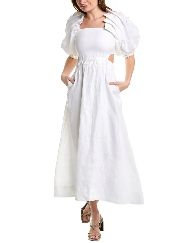 Don't Miss Out!Don't Miss Out!SOVERE Noble Linen Midi Dress