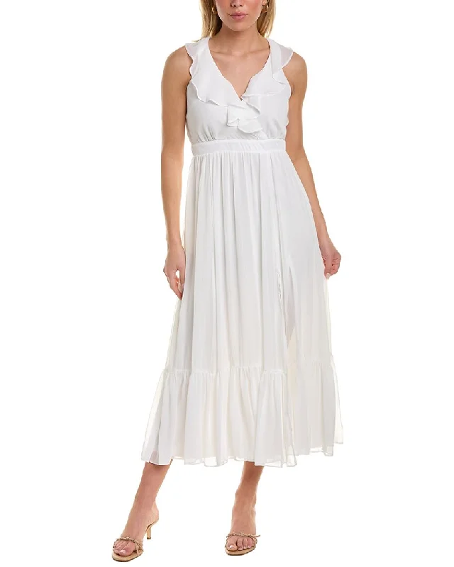 Huge Savings – Act Now!Huge Savings – Act Now!Taylor Crinkled Chiffon Midi Dress