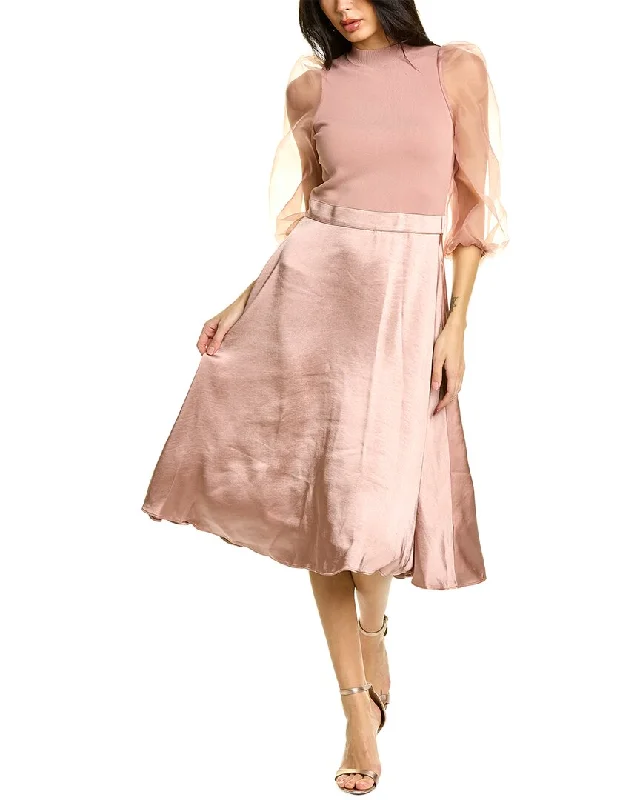 Incredible Savings Inside!Incredible Savings Inside!Ted Baker Mixed Media Midi Dress