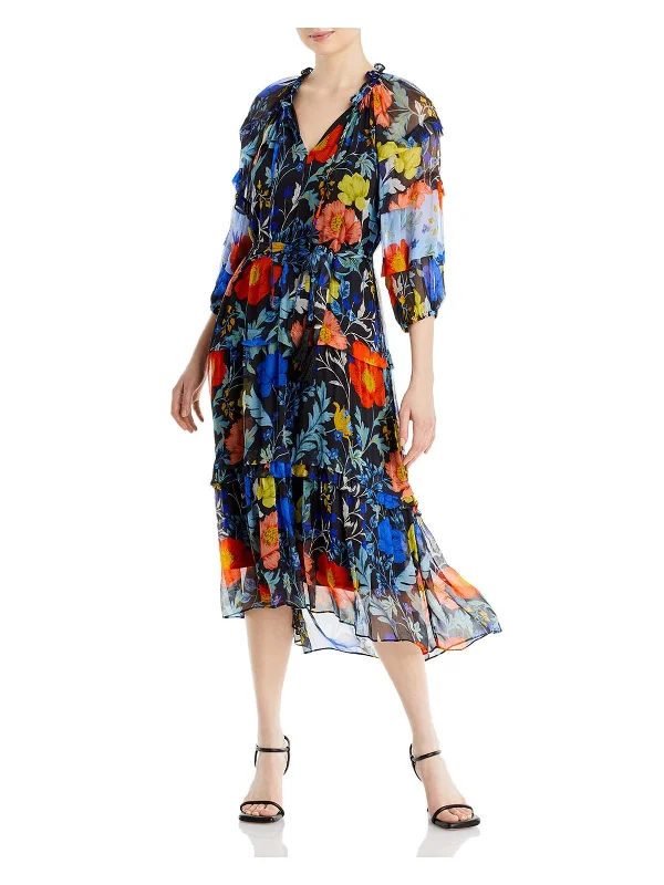 Get More, Spend Less – Shop Now!Get More, Spend Less – Shop Now!Womens Chiffon Floral Midi Dress Get More, Spend Less – Shop Now!Get More, Spend Less – Shop Now!Womens Chiffon Floral Midi Dress