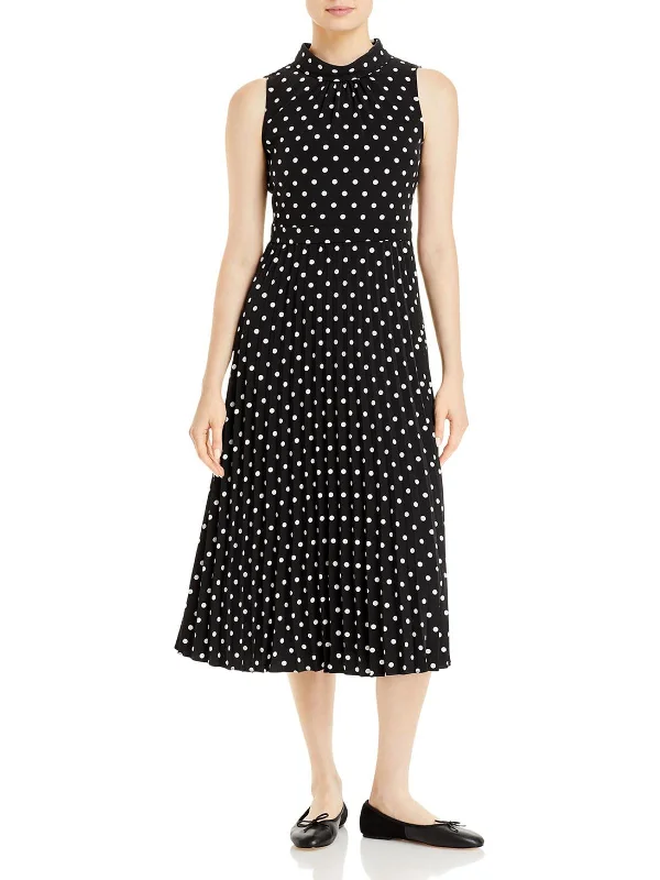 Lowest Prices Guaranteed!Lowest Prices Guaranteed!Womens Mock Neck Calf Midi Dress