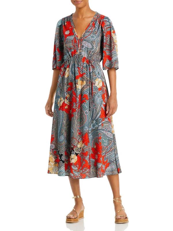 Exclusive Savings This Week!Exclusive Savings This Week!Womens Printed Calf Midi Dress Exclusive Savings This Week!Exclusive Savings This Week!Womens Printed Calf Midi Dress