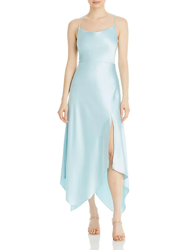 Hot Deals You Can’t Resist!Hot Deals You Can’t Resist!Womens Satin Drape Midi Dress Hot Deals You Can’t Resist!Hot Deals You Can’t Resist!Womens Satin Drape Midi Dress