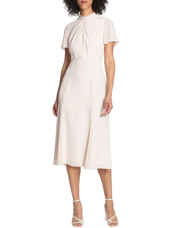 Special Discounts Inside!Special Discounts Inside!Womens Short Sleeve Calf Midi Dress Special Discounts Inside!Special Discounts Inside!Womens Short Sleeve Calf Midi Dress