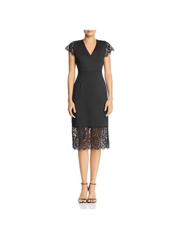 Biggest Sale of the Season!Biggest Sale of the Season!Womens V-Neck Cocktail Midi Dress Biggest Sale of the Season!Biggest Sale of the Season!Womens V-Neck Cocktail Midi Dress