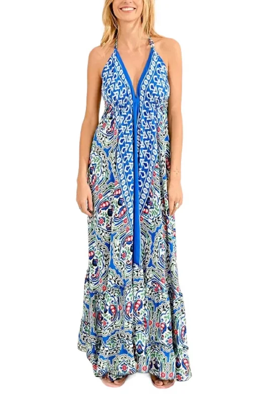 Limited-Time Price Drop!Limited-Time Price Drop!Athena Maxi Dress In Blue