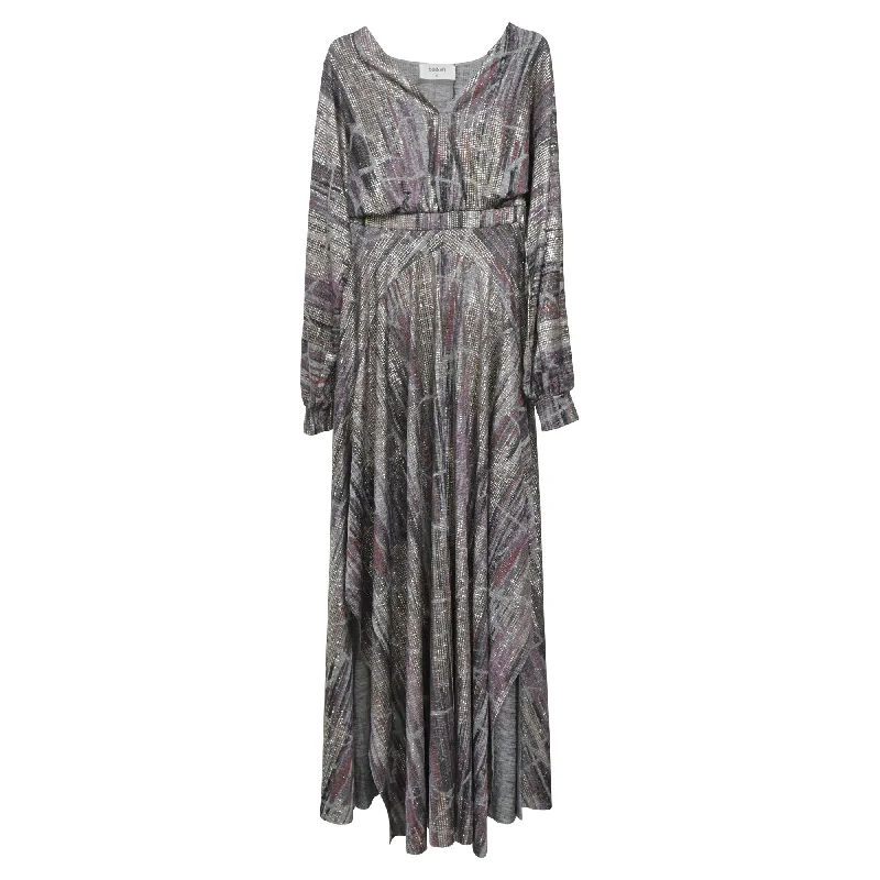 Today’s Deals, Tomorrow’s Regrets!Today’s Deals, Tomorrow’s Regrets!Ba&sh Santana Metallic Maxi Dress in Multicolor Polyester
