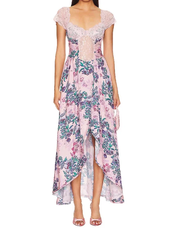 Shop Now and Save!Shop Now and Save!Bad For You Maxi Dress In Dusty Rose Combo