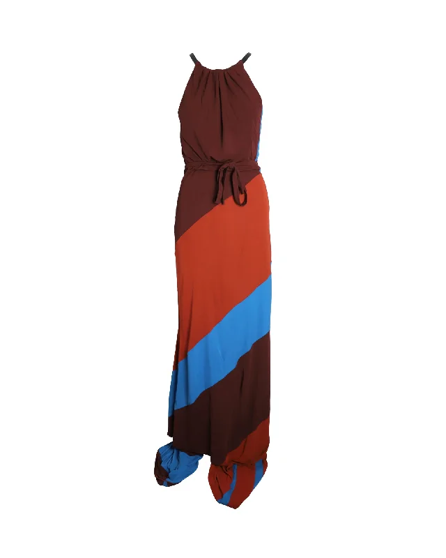 Save More with Every Purchase!Save More with Every Purchase!Bottega Veneta Asymmetric Maxi Dress in Multicolor Viscose Save More with Every Purchase!Save More with Every Purchase!Bottega Veneta Asymmetric Maxi Dress in Multicolor Viscose