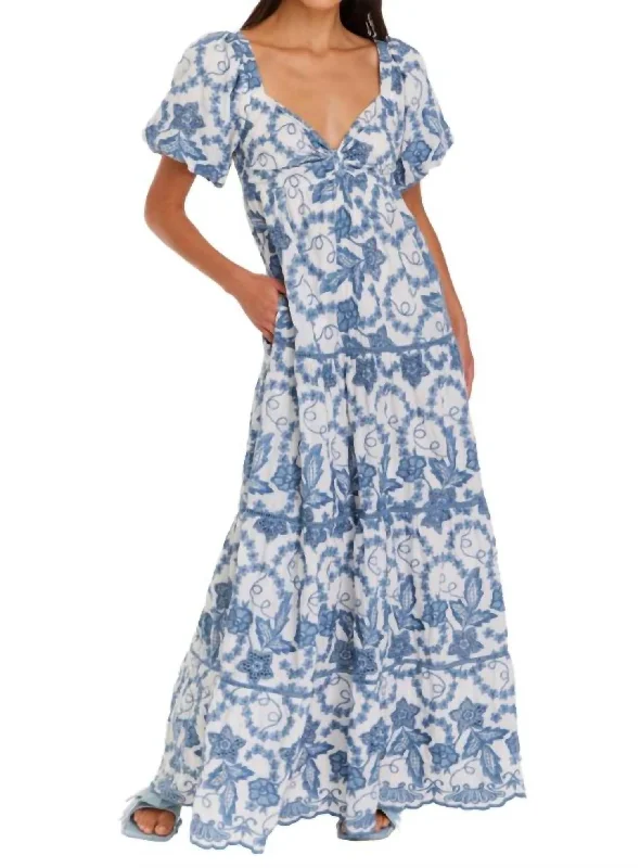 Find Your Perfect Deal Today!Find Your Perfect Deal Today!Clover Maxi Dress In White And Blue Find Your Perfect Deal Today!Find Your Perfect Deal Today!Clover Maxi Dress In White And Blue