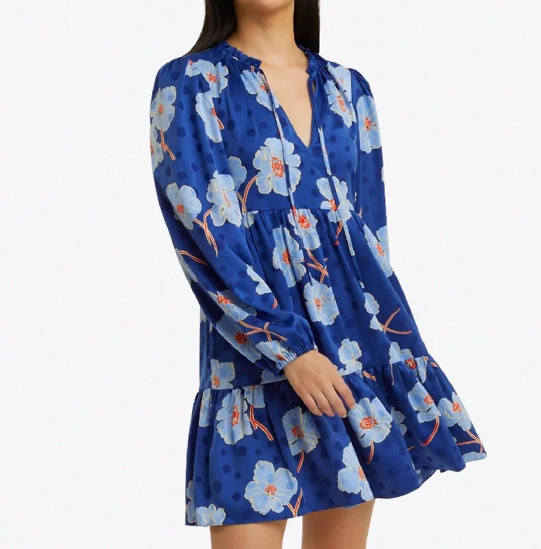 Price Drop Alert!Price Drop Alert!Connie Long Sleeve Mini Dress In Poppy Dot Jacquard Price Drop Alert!Price Drop Alert!Connie Long Sleeve Mini Dress In Poppy Dot Jacquard