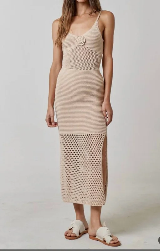 Shop Before It’s Gone!Shop Before It’s Gone!Crochet Maxi Dress In Rosette