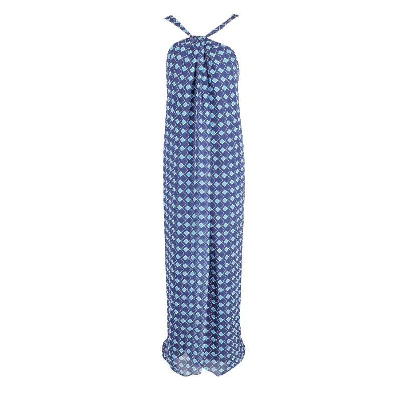 Find the Best Deals Here!Find the Best Deals Here!Diane Von Furstenberg Lilita Halter Maxi Dress in Blue Silk Find the Best Deals Here!Find the Best Deals Here!Diane Von Furstenberg Lilita Halter Maxi Dress in Blue Silk