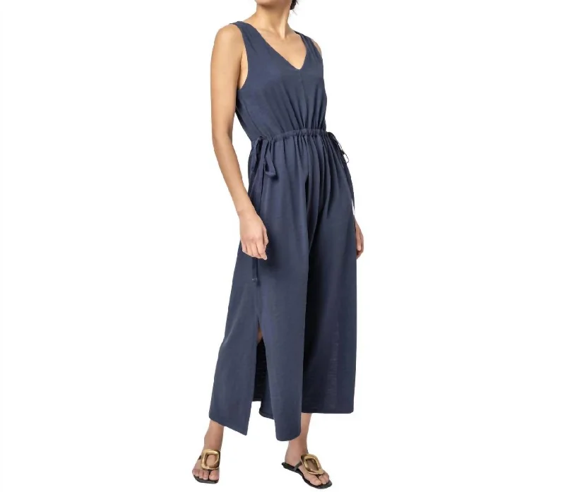 New Discounts Just Dropped!New Discounts Just Dropped!Drawcord Waist Maxi Dress In Navy New Discounts Just Dropped!New Discounts Just Dropped!Drawcord Waist Maxi Dress In Navy