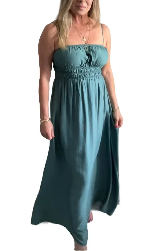Hottest Discounts of the Year!Hottest Discounts of the Year!Essential Maxi Dress In Teal