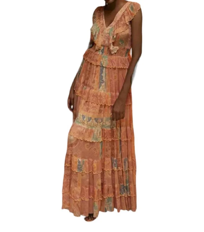 Time to Save Big!Time to Save Big!Estefania Long Maxi Dress In Orange